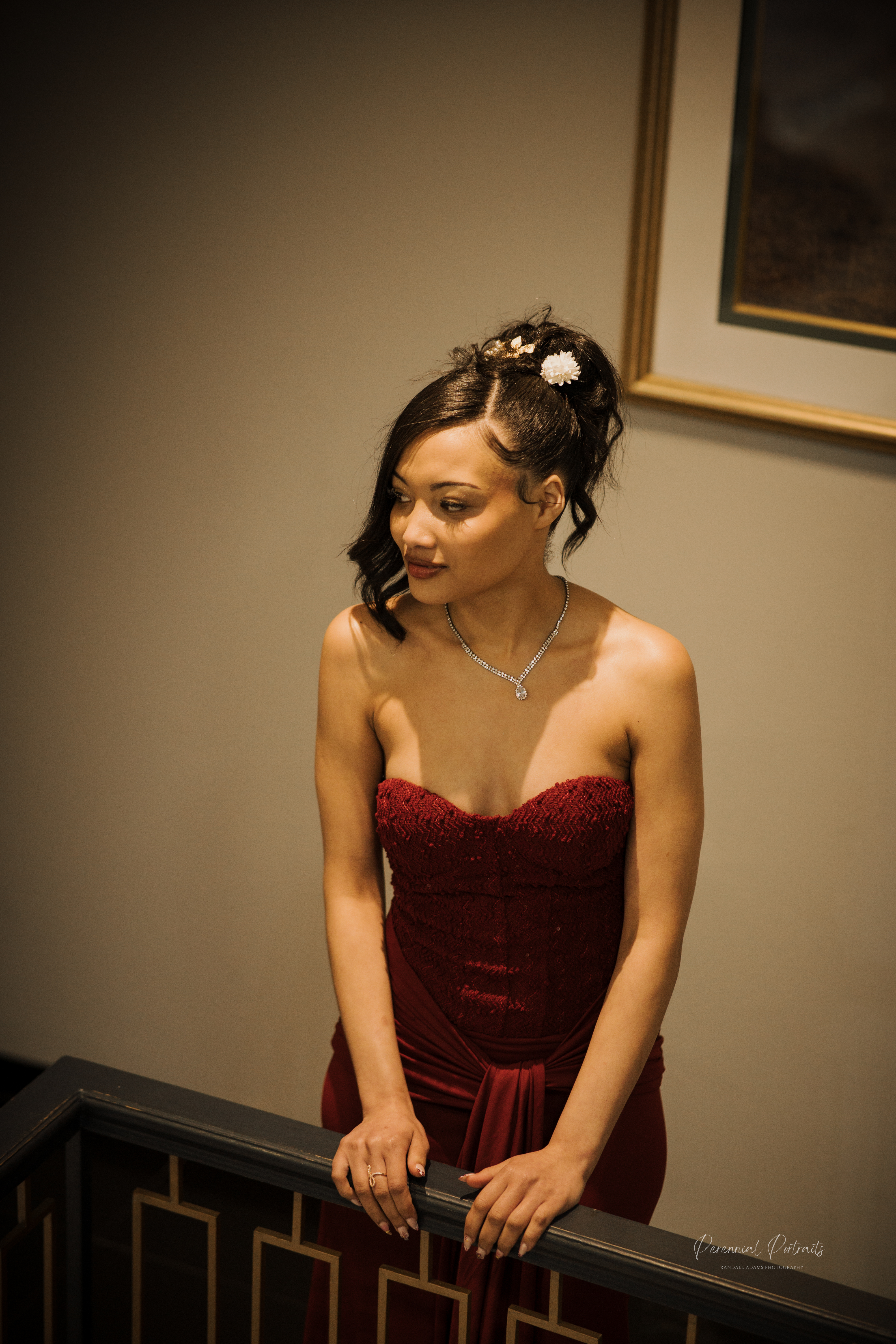 Birthday evening portrait