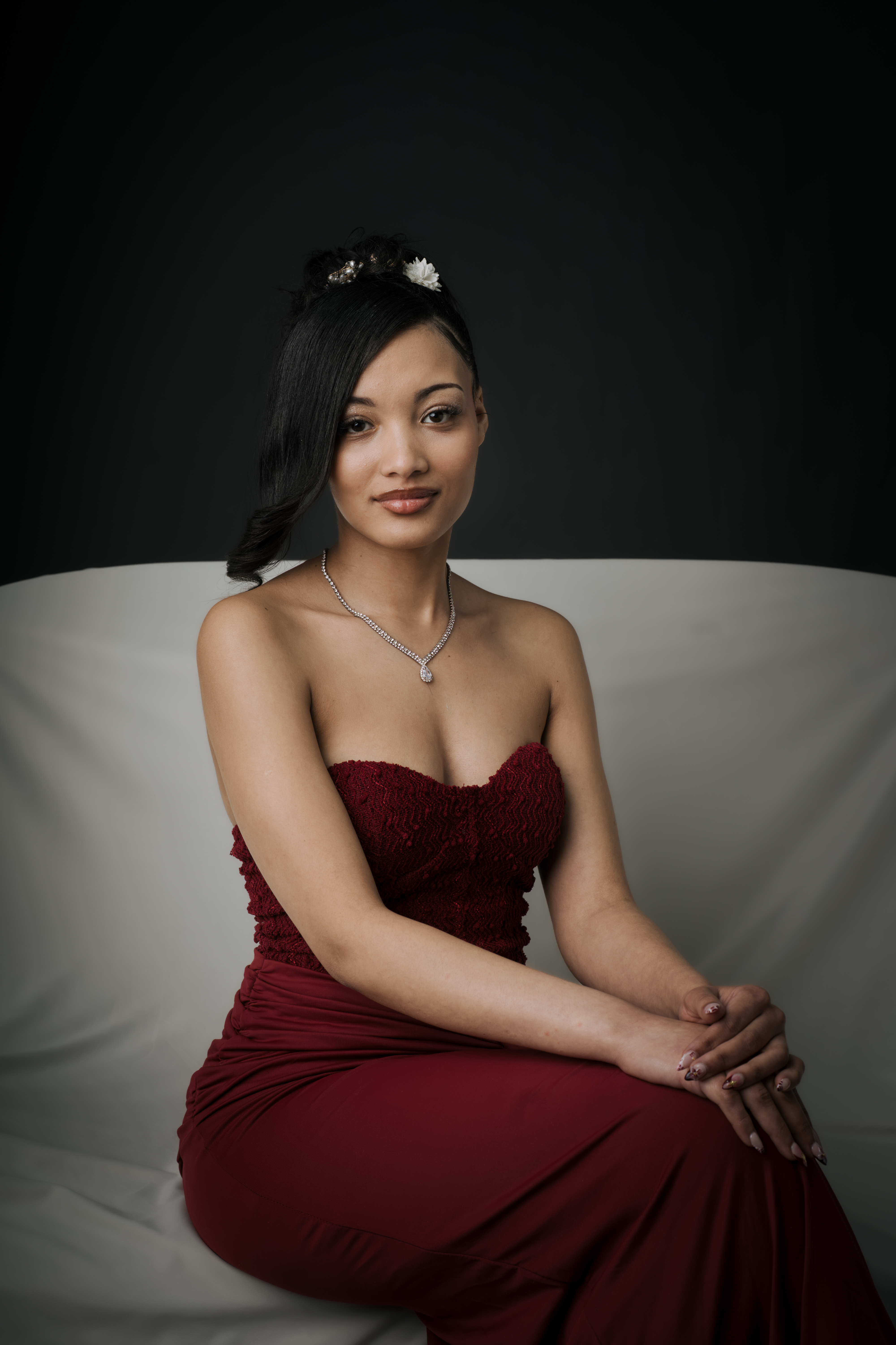 Seated birthday portrait