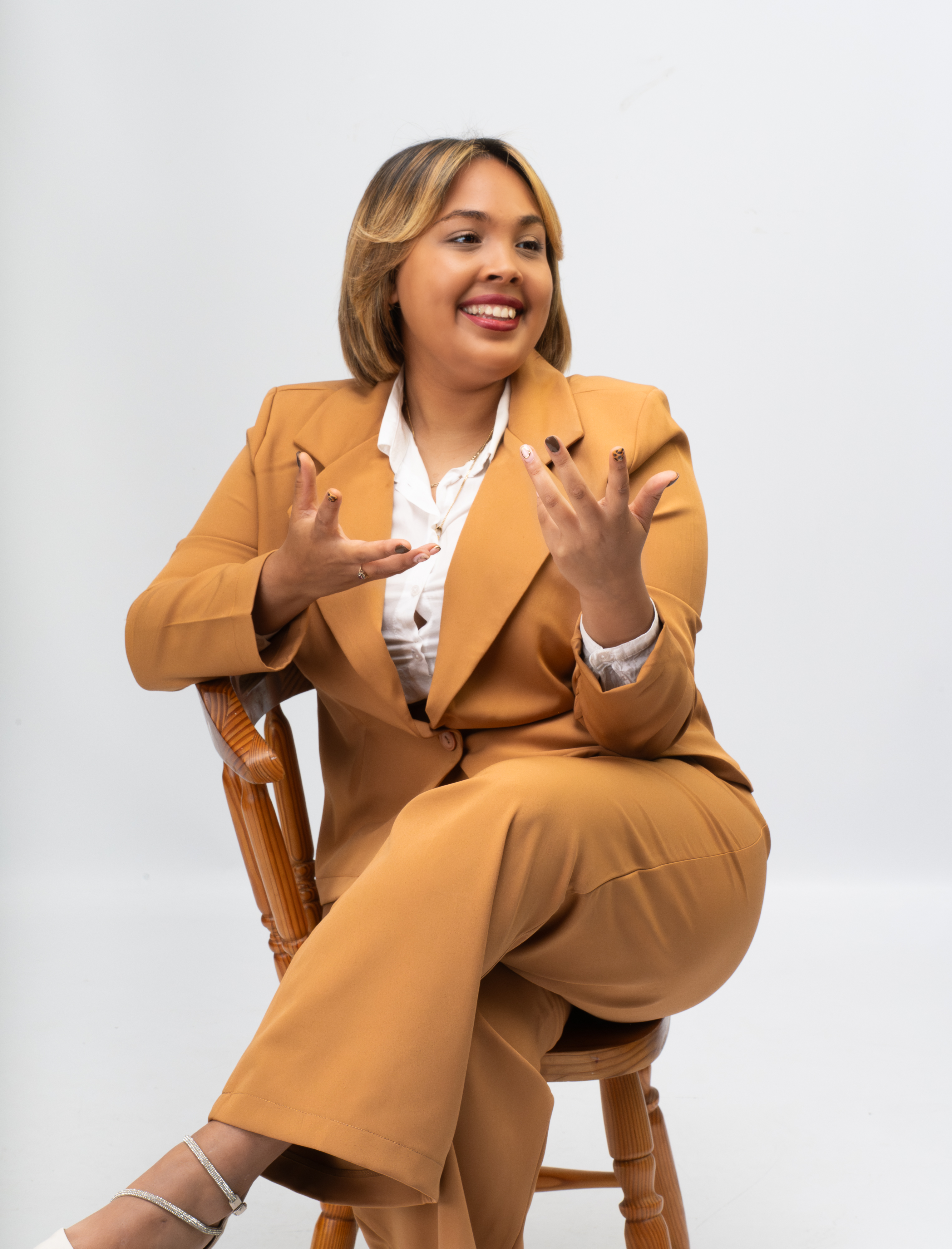 Professional seated portrait
