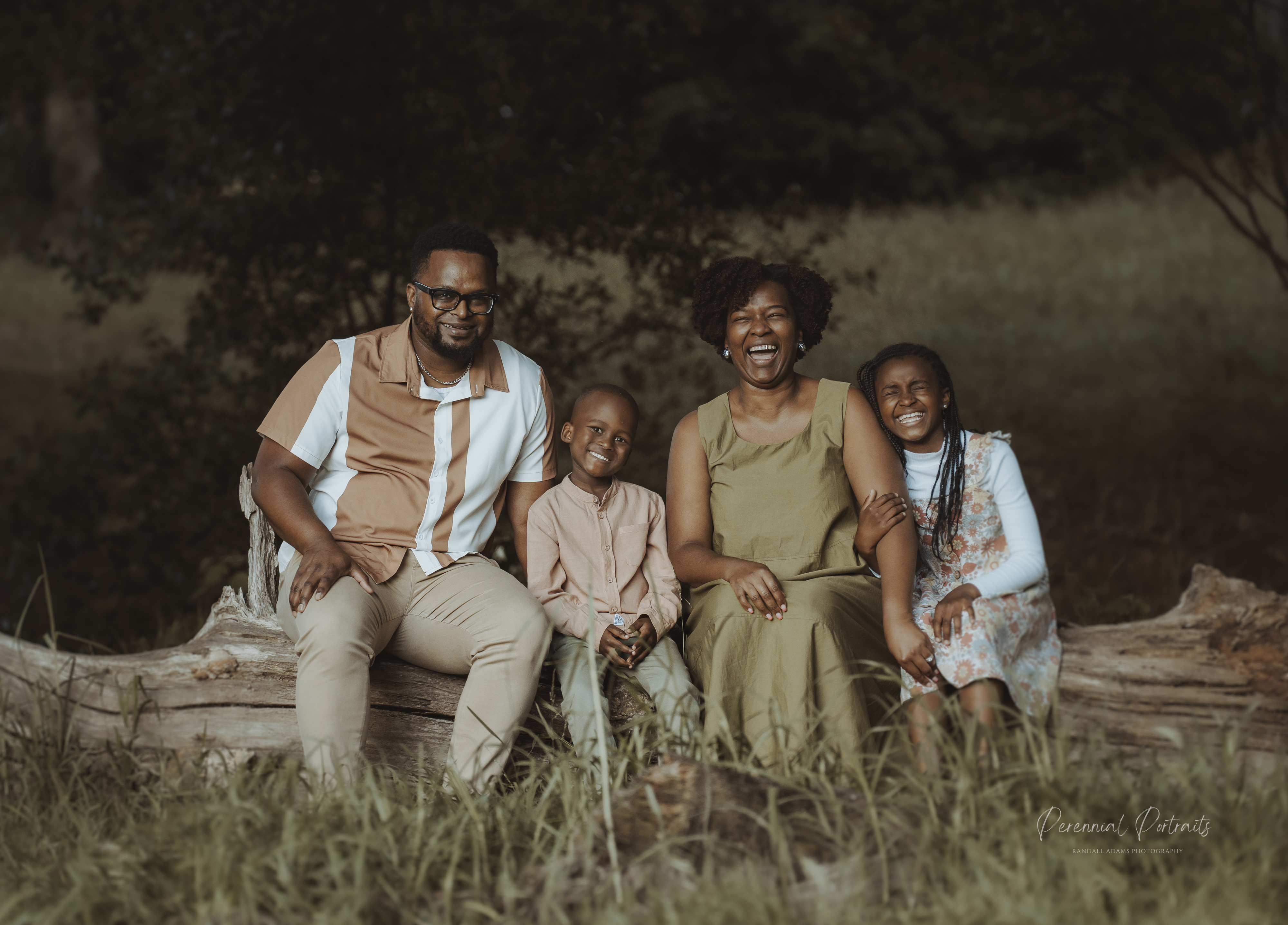 Family portrait by Randall Adams